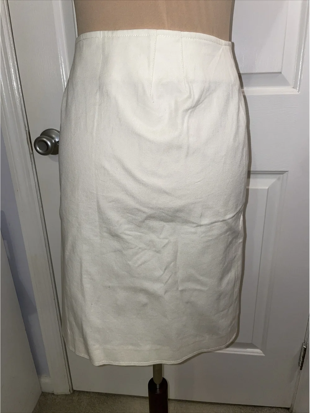 Michael Kors Size 10 Skirt A Line Button Front